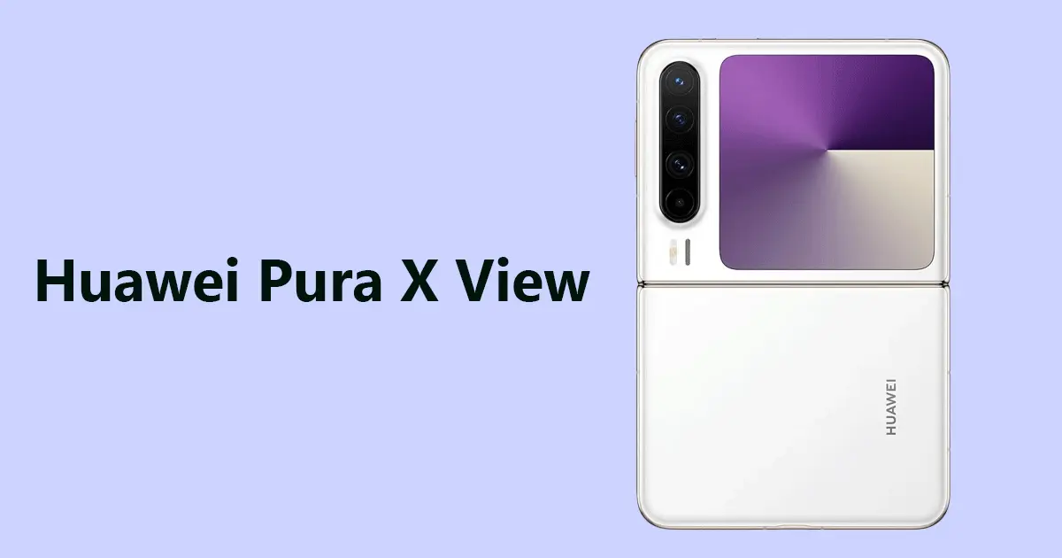 Huawei Pura X View Price in Pakistan
